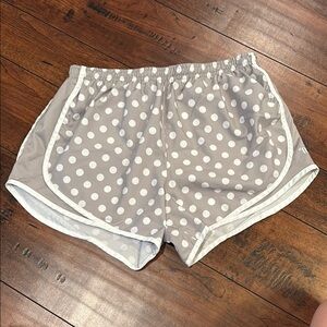 Polka Dot Women's Athletic Shorts
